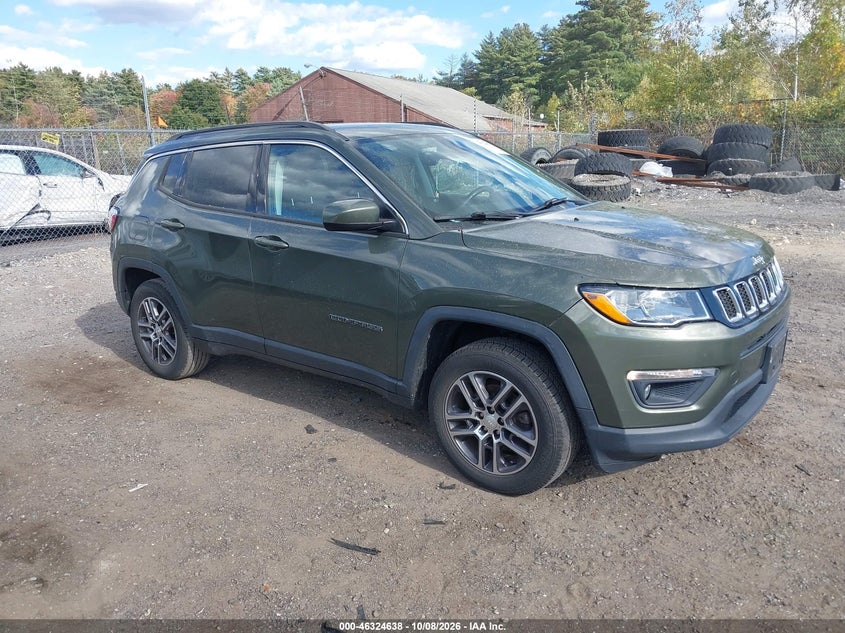 Vin: 3c4njdbb9ht661470, lot: 46824891, jeep new compass latitude 4x4 20171