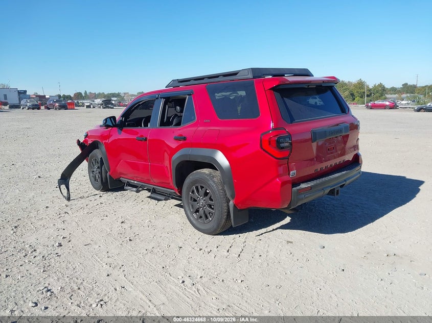 Vin: jteva5br8s5009722, lot: 46824921, toyota 4runner sr5 20253