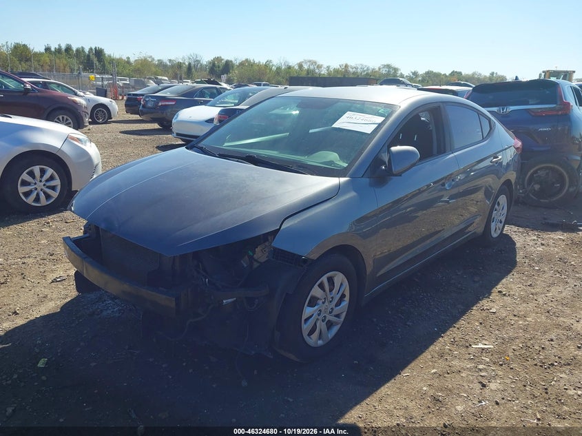Vin: 5npd74lf5kh413039, lot: 46824933, hyundai elantra se 20192