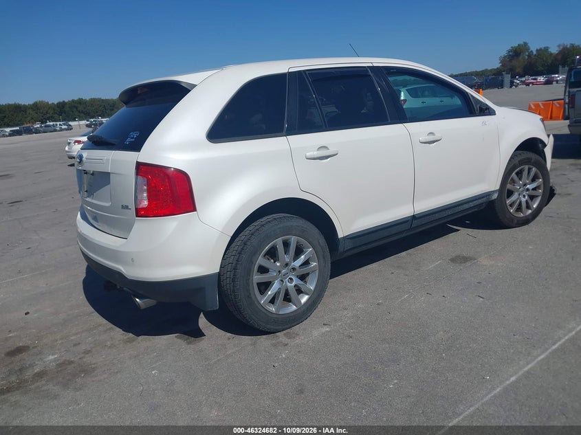 Vin: 2fmdk3jc0eba49951, lot: 46824935, ford edge sel 20144