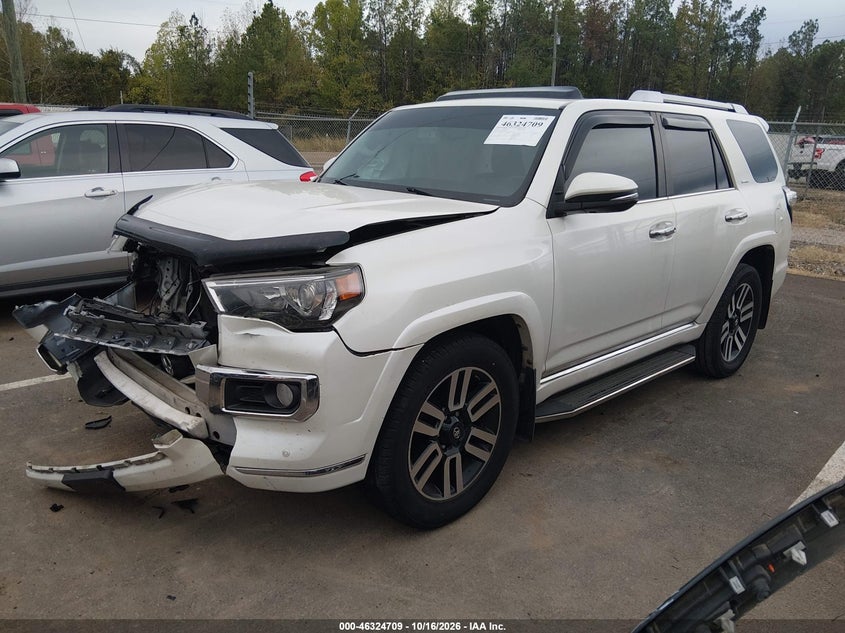 Vin: jtezu5jr7k5204947, lot: 46824962, toyota 4runner limited 20192