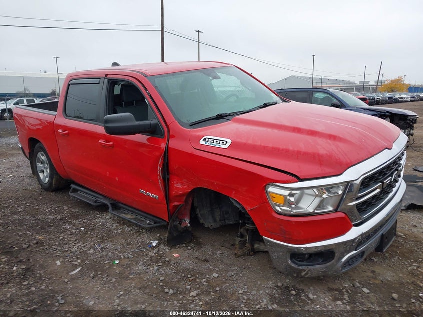 Vin: 1c6rrffg6nn256178, lot: 46824994, ram 1500 big horn  4x4 5'7 box 2022 img_1