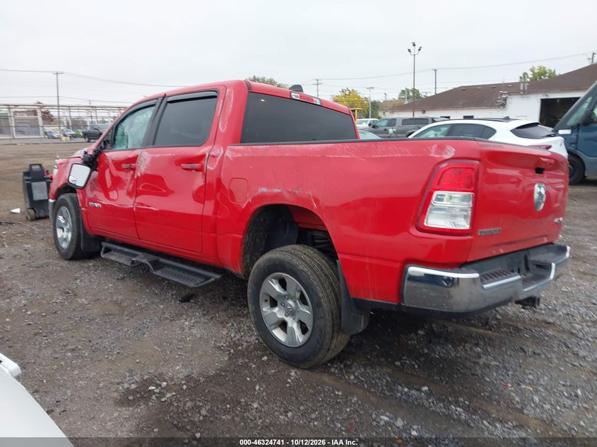 Vin: 1c6rrffg6nn256178, lot: 46824994, ram 1500 big horn  4x4 5'7 box 20223