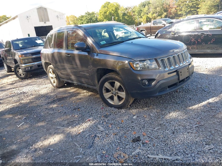 Vin: 1c4njdeb7gd707409, lot: 46825017, jeep compass latitude 20161