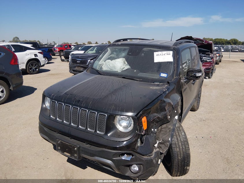 Vin: zacnjdb16ppp59625, lot: 46825033, jeep renegade upland 4x4 20232