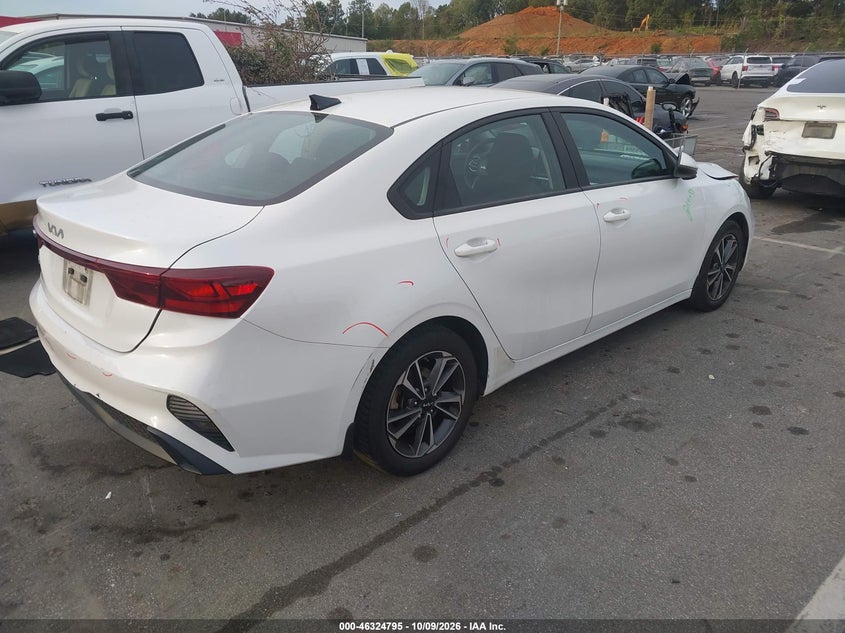 Vin: 3kpf24ad9pe679586, lot: 46825048, kia forte lxs 20234