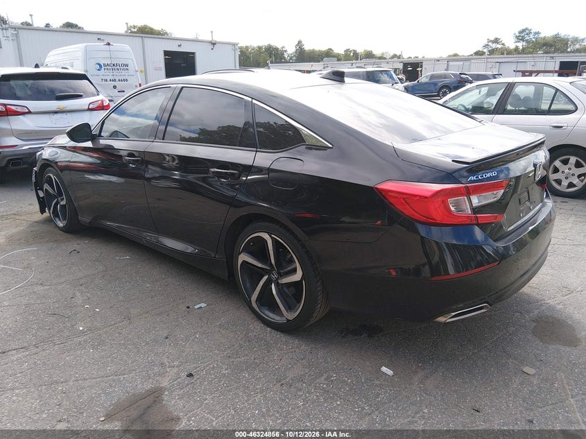 Vin: 1hgcv1f3xla146637, lot: 46825109, honda accord sport 20203