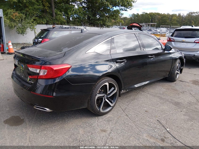 Vin: 1hgcv1f3xla146637, lot: 46825109, honda accord sport 20204