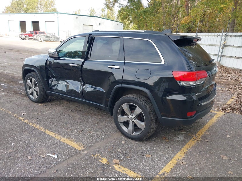 Vin: 1c4rjfbg4gc474334, lot: 46825120, jeep grand cherokee limited 20163