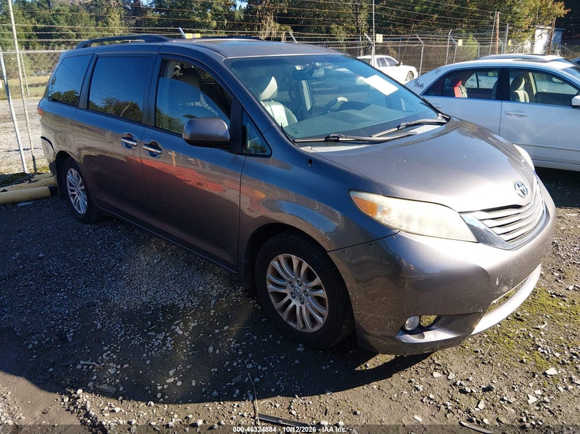 TOYOTA SIENNA 2012, VIN 5TDYK3DC2CS232118