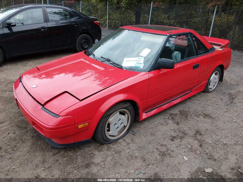 1986 Toyota Mr2, Unknown, IAAI, VIN JT2AW15C8G0079173 — photo 2