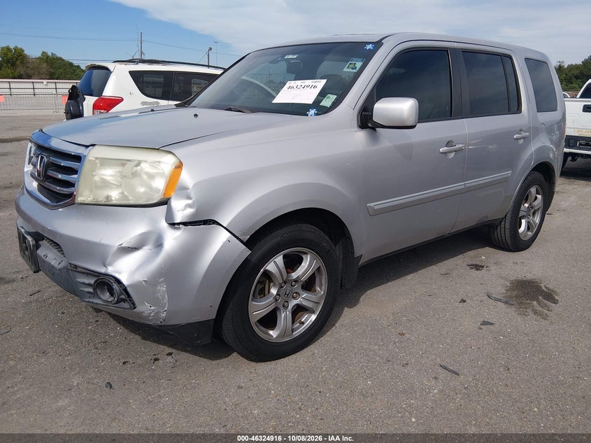 Vin: 5fnyf3h53db013707, lot: 46825169, honda pilot ex-l 20132