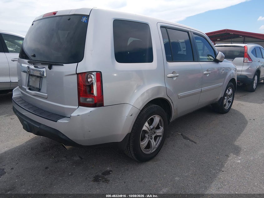 Vin: 5fnyf3h53db013707, lot: 46825169, honda pilot ex-l 20134