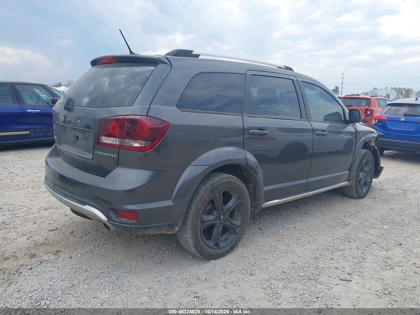 Vin: 3c4pdcgg6jt275965, lot: 46825178, dodge journey crossroad 20184