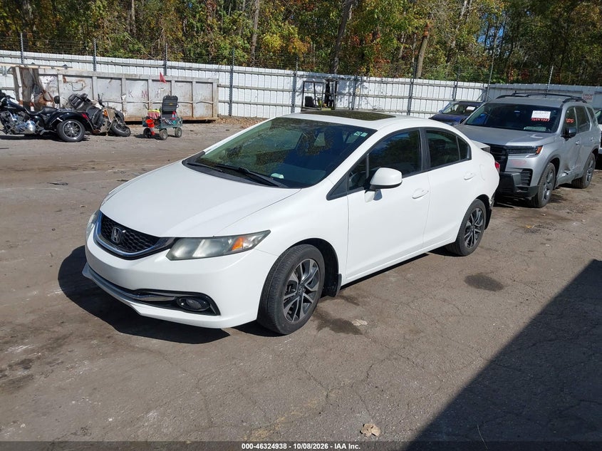 Vin: 19xfb2f97de014089, lot: 46825191, honda civic ex-l 20132