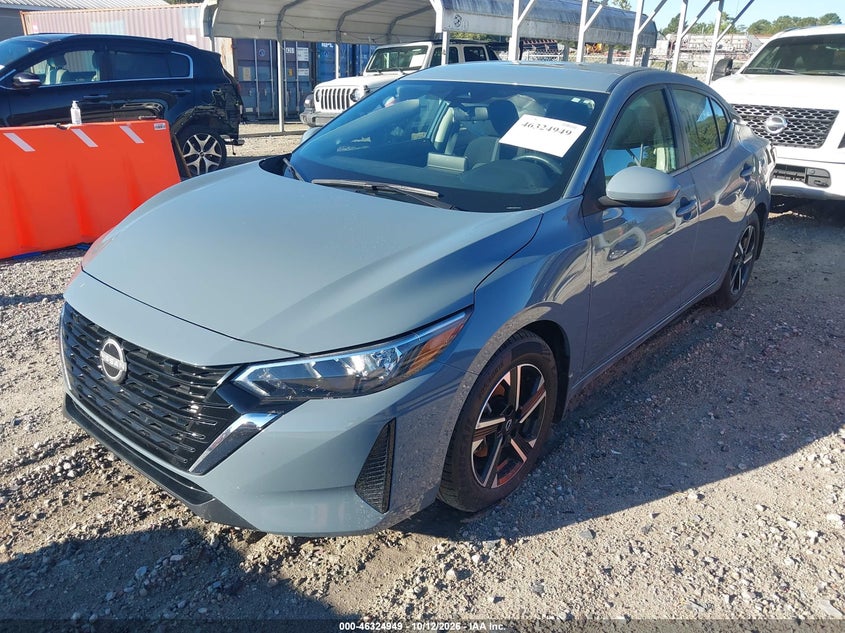 2024 Nissan Sentra Sv Xtronic Cvt, Right Side, IAAI, VIN 3N1AB8CV1RY316307 — photo 2