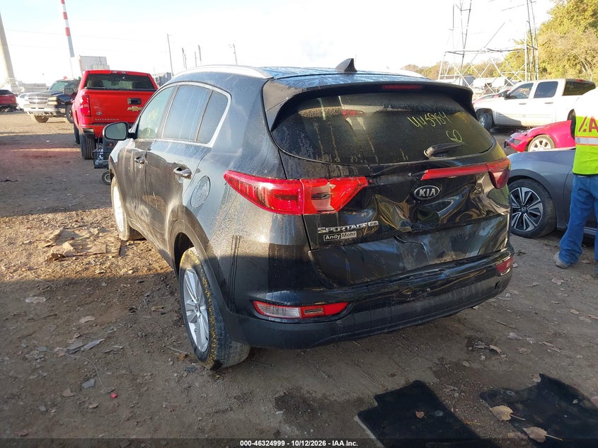 Vin: kndpm3ac3j7445984, lot: 46825252, kia sportage lx 20183