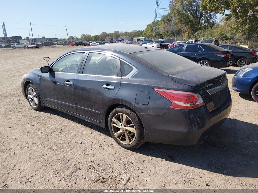 Vin: 1n4al3ap3dc281407, lot: 46825262, nissan altima 2.5 sv 20133