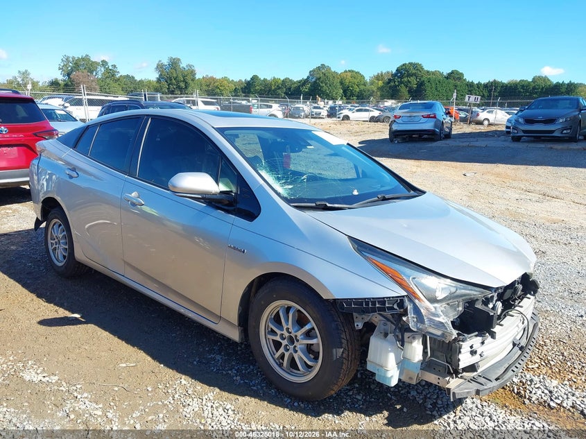 Vin: jtdkarfu2h3041616, lot: 46825271, toyota prius four 20171
