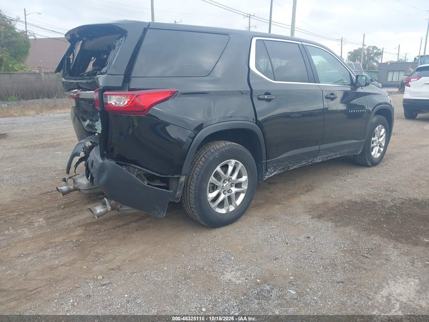 Vin: 1gnerfkw0kj135452, lot: 46825363, chevrolet traverse ls 20194