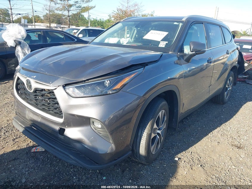 Vin: 5tdkdrbh4rs540241, lot: 46825376, toyota highlander xle 20242