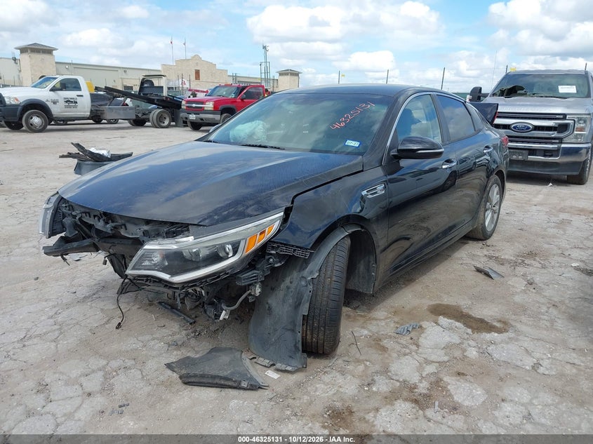 Vin: 5xxgt4l33jg259472, lot: 46825385, kia optima lx 20182