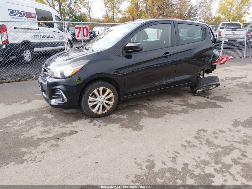 Vin: kl8cd6sa3hc748285, lot: 46825387, chevrolet spark 1lt cvt 20172