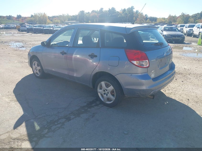 TOYOTA COROLLA MATRIX 2004 VIN 2T1LR32E54C276456