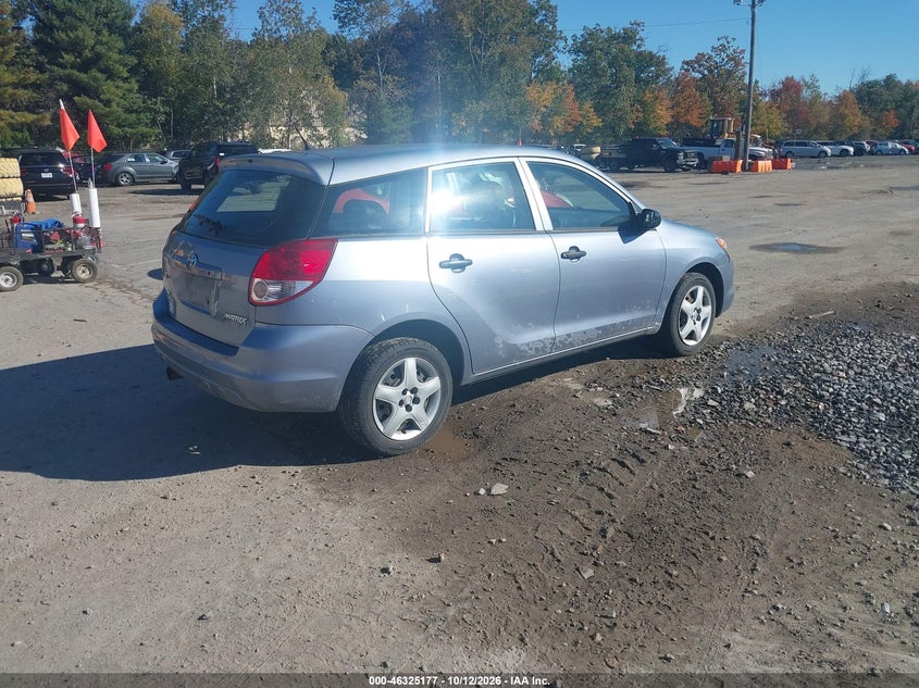TOYOTA COROLLA MATRIX 2004 VIN 2T1LR32E54C276456