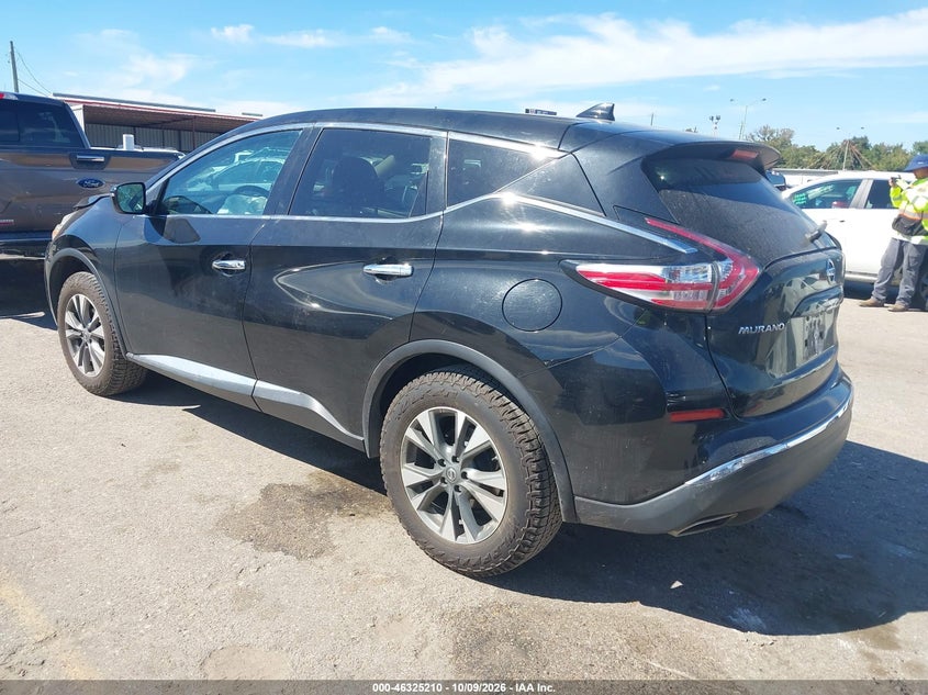 Vin: 5n1az2mh4hn125468, lot: 46825463, nissan murano s 20173