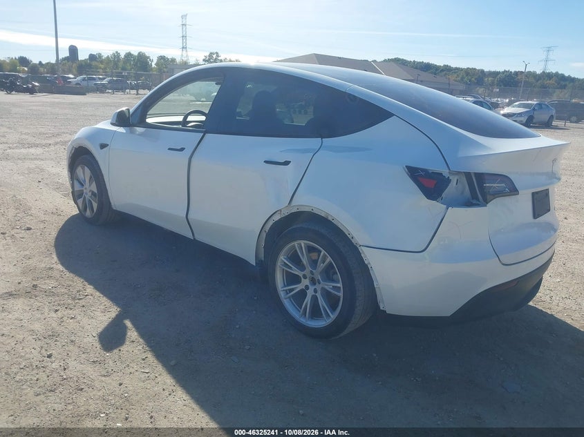 Vin: 7saygdee9pa102807, lot: 46825494, tesla model y awd/long range dual motor all-wheel drive 20233