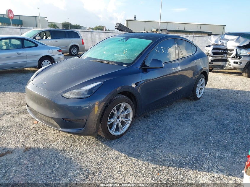 Vin: 7saygdee8pf857546, lot: 46825497, tesla model y awd/long range dual motor all-wheel drive 20232