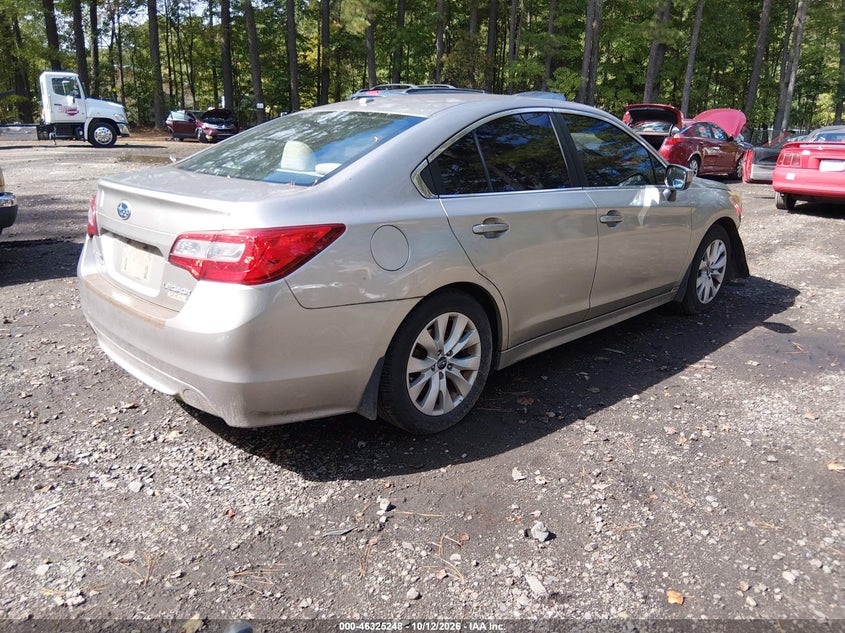 Vin: 4s3bnad67f3069466, lot: 46825501, subaru legacy 2.5i premium 20154