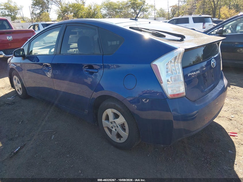 Vin: jtdkn3du8b0277698, lot: 46825520, toyota prius two 20113