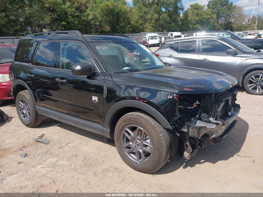 Vin: 3fmcr9bn8srf69614, lot: 46825522, ford bronco sport big bend 2025 img_1
