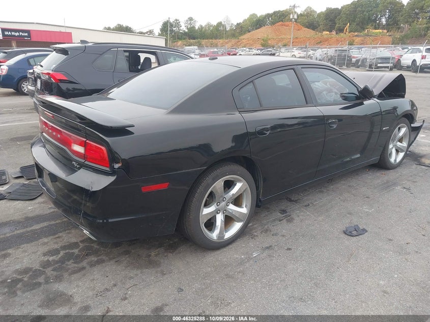 Vin: 2c3cdxct0eh337629, lot: 46825541, dodge charger r/t 20144
