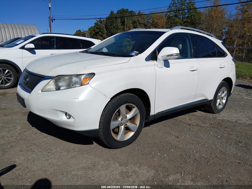 Vin: 2t2bk1ba1ac046311, lot: 46825546, lexus rx 350 20102