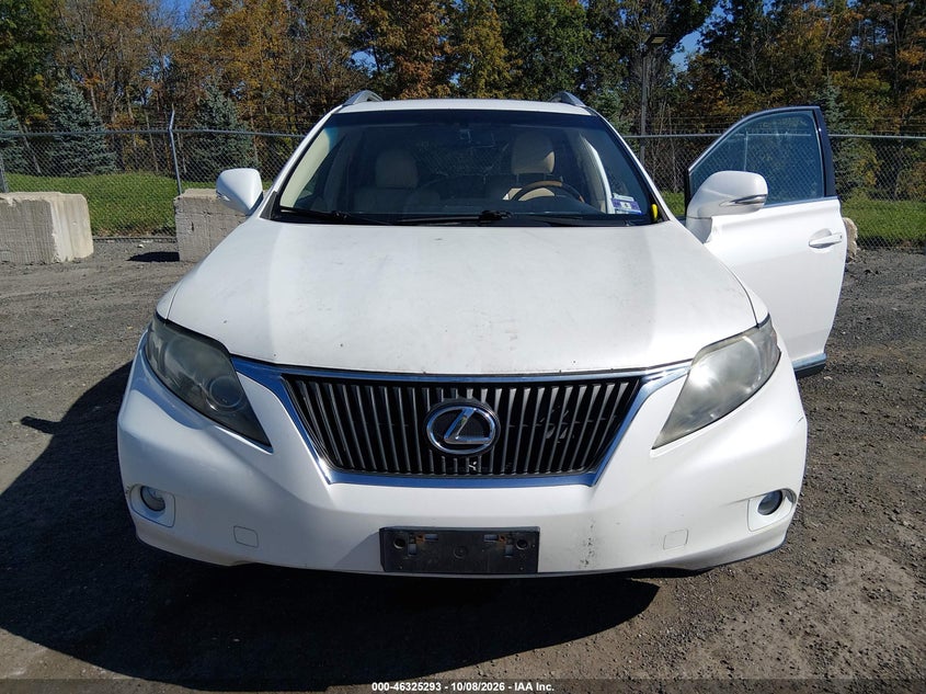 LEXUS RX 350 2010 VIN 2T2BK1BA1AC046311