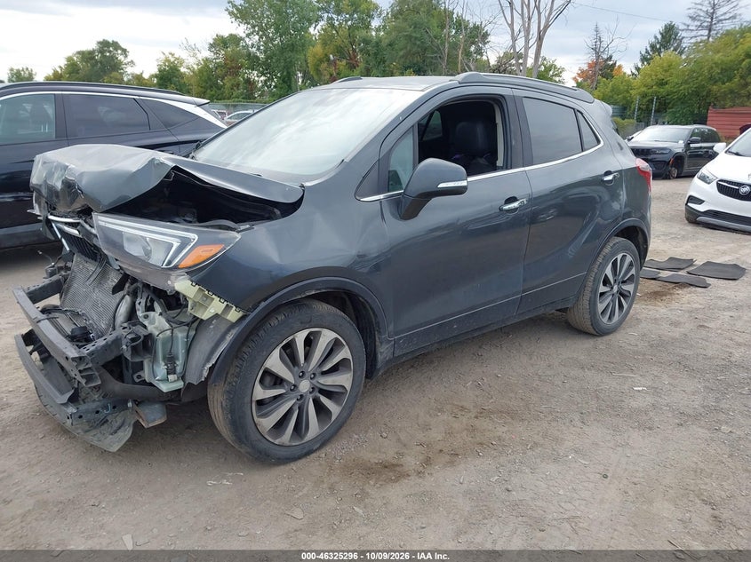 Vin: kl4cjbsb5jb555160, lot: 46825549, buick encore preferred ii 20182