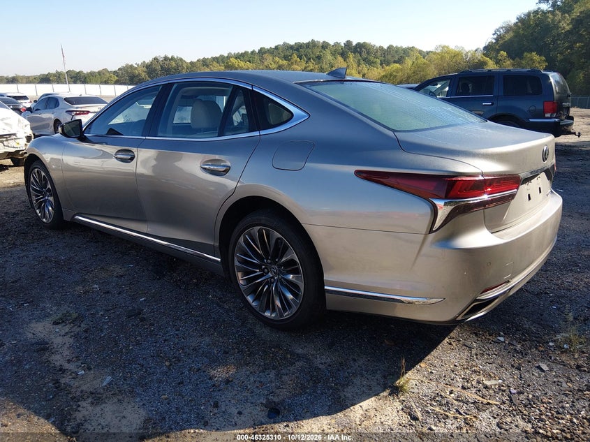 Vin: jthc51ff4j5005284, lot: 46825564, lexus ls 500 20183