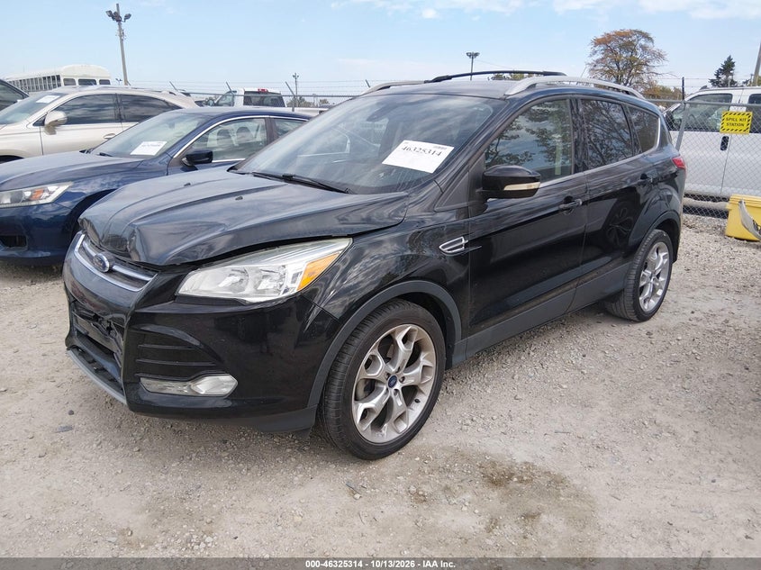 Vin: 1fmcu0jx2gub04534, lot: 46825566, ford escape titanium 20162