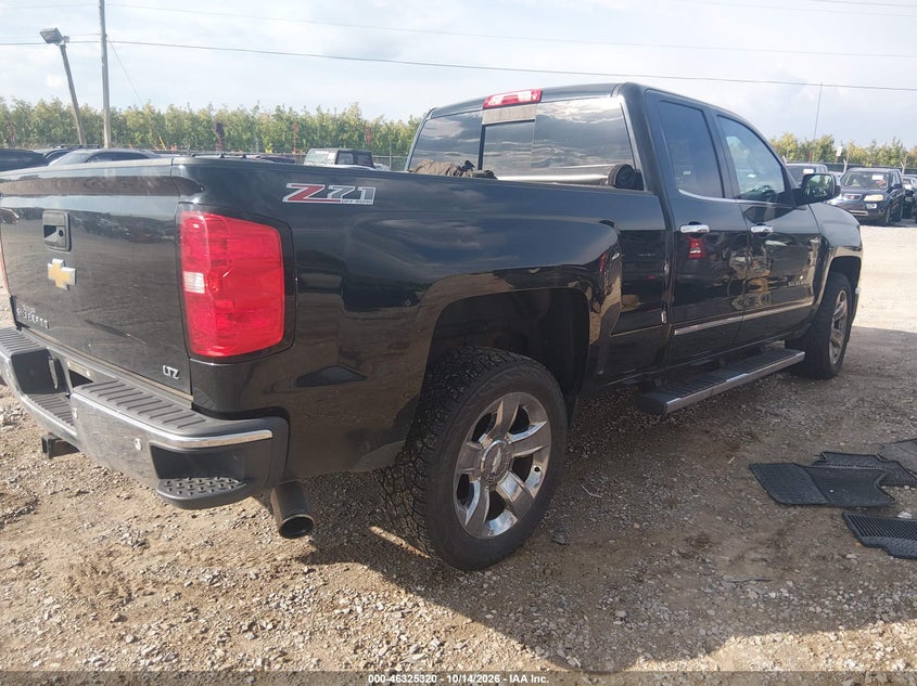 Vin: 1gcvksec4fz247279, lot: 46825573, chevrolet silverado 1500 ltz 20154