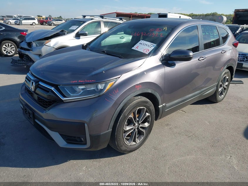 Vin: 7farw1h57le029081, lot: 46825575, honda cr-v 2wd ex 20202