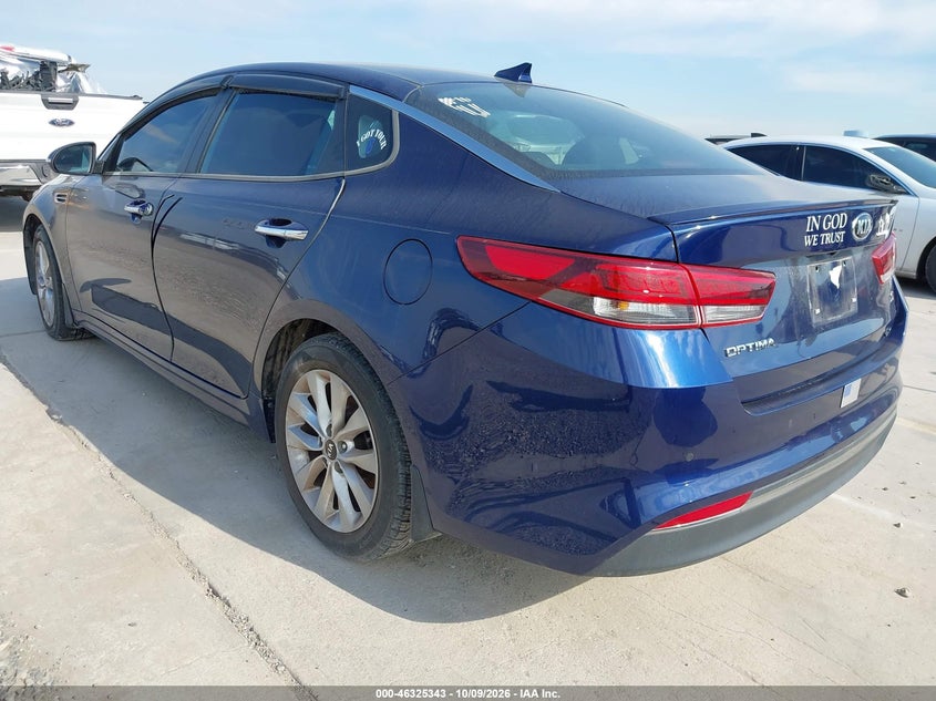 Vin: 5xxgt4l31jg219553, lot: 46825596, kia optima s 20183