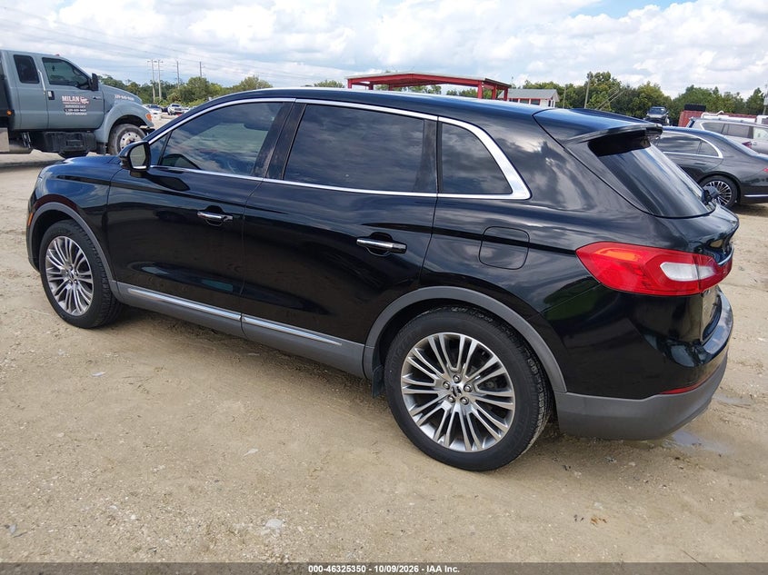 Vin: 2lmpj6lr8jbl30719, lot: 46825603, lincoln mkx reserve 20183