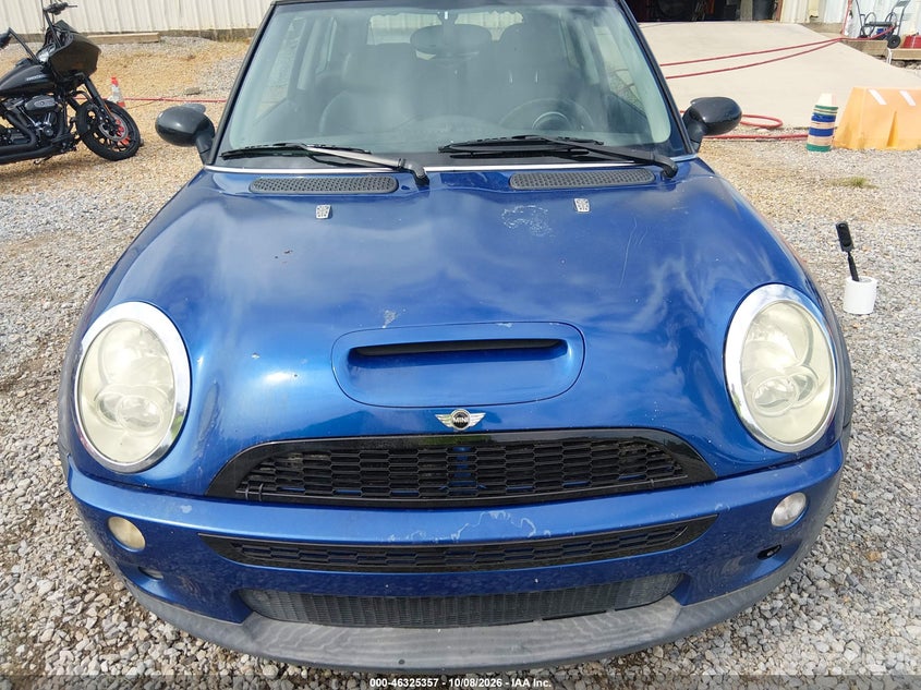 MINI COOPER S 2005 VIN WMWRE33415TD98608