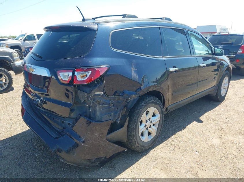Vin: 1gnkrfed0hj275913, lot: 46825630, chevrolet traverse ls 20174