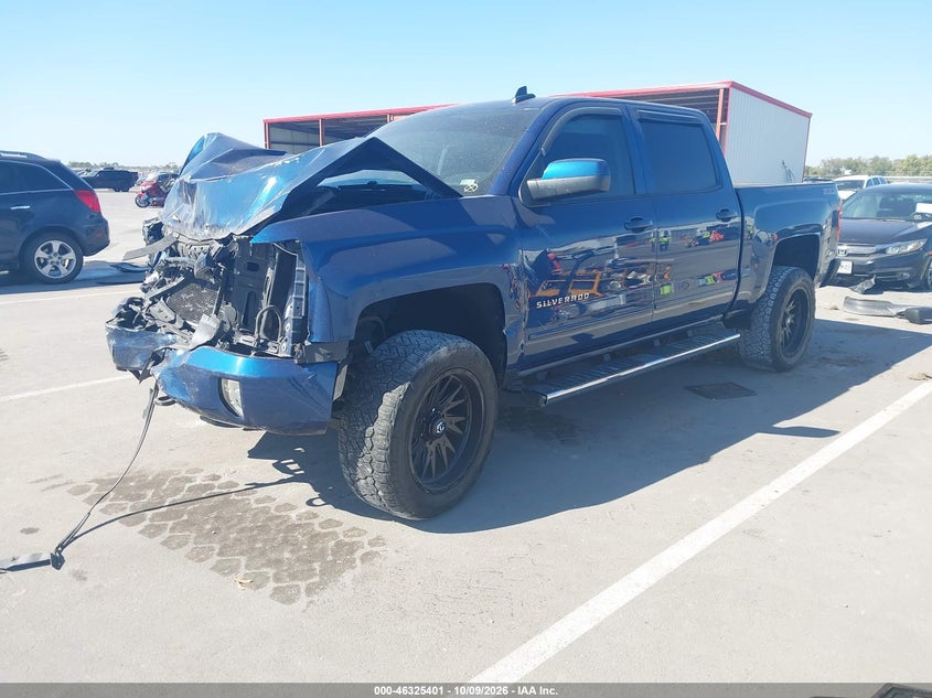 Vin: 3gcukrec3gg170264, lot: 46825654, chevrolet silverado 1500 2lt 20162