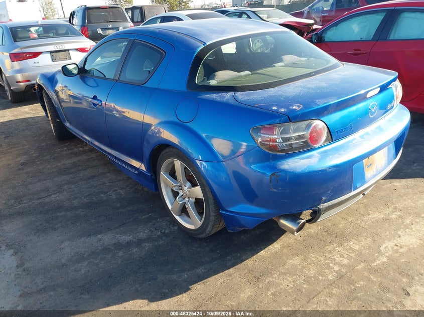 MAZDA RX-8 2004 VIN JM1FE173340134556