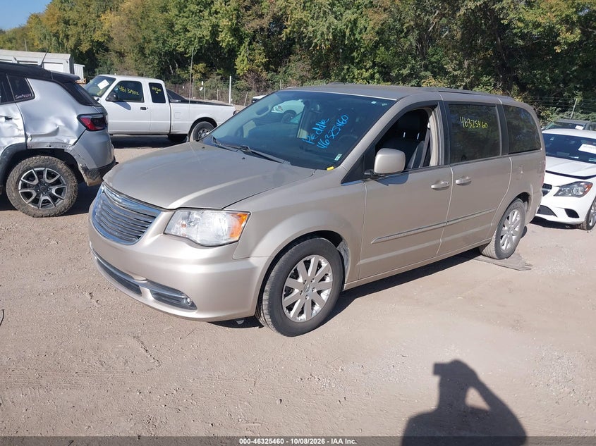 Vin: 2c4rc1bg8gr229024, lot: 46825713, chrysler town & country touring 20162